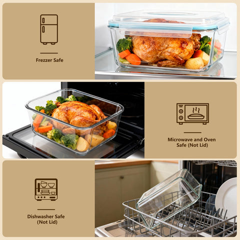 BPFY contenedor vidrio para congelar y conservar sabores.