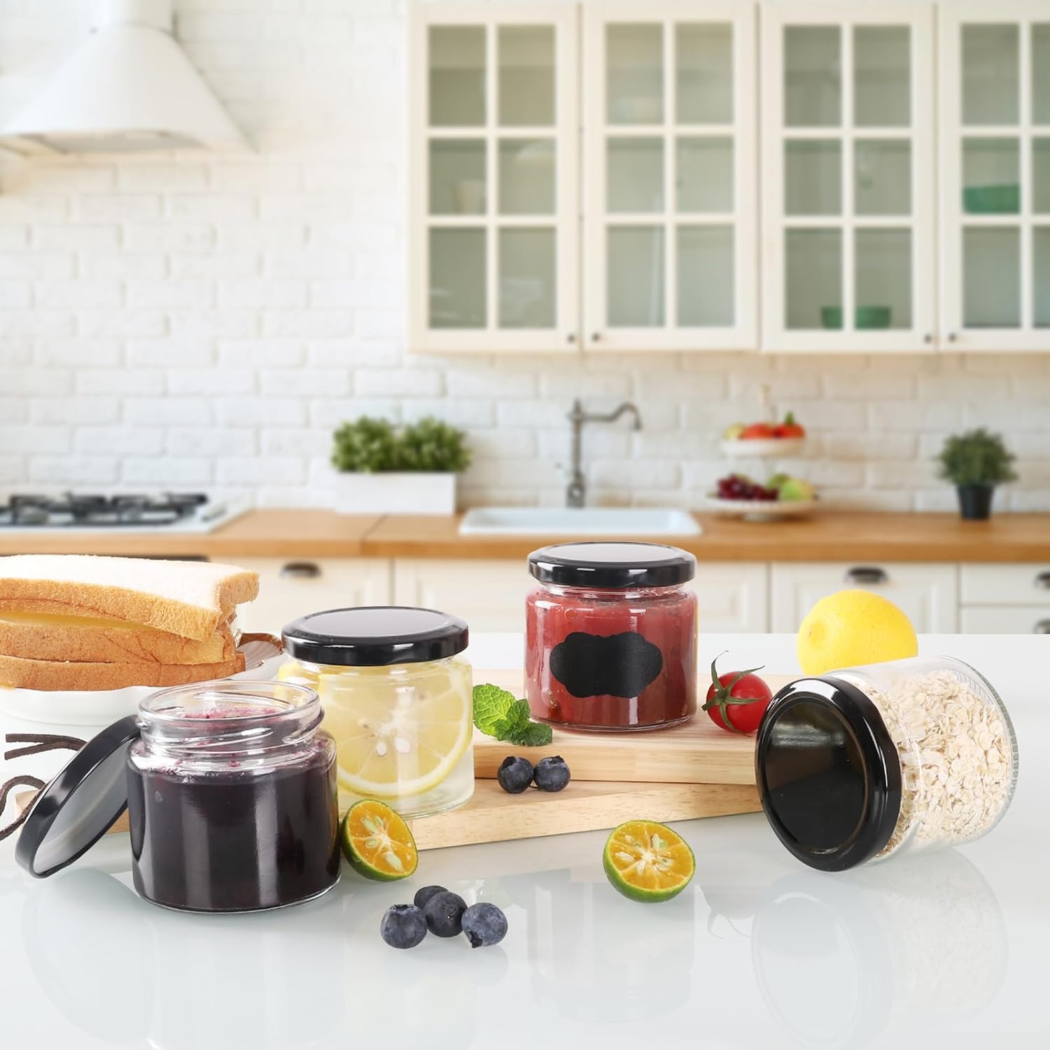 Regalo perfecto: frascos de vidrio BPFY para conservas caseras.