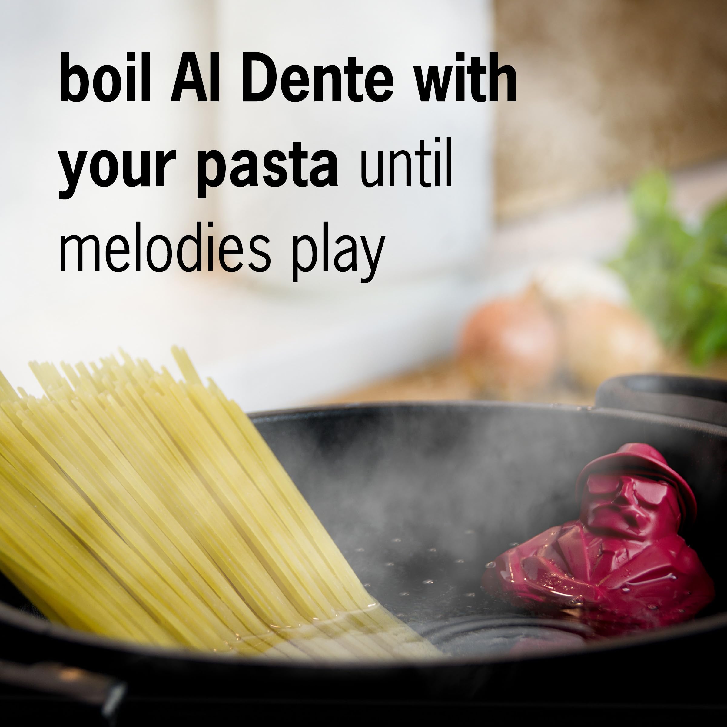 Brainstream Al Dente Red, diseño compacto para cocinas pequeñas.