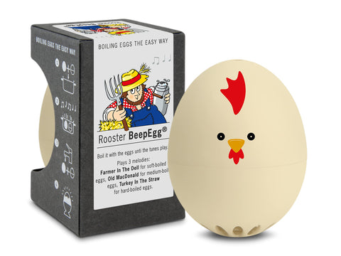 Brainstream BeepEgg: alarma musical para hervir huevos, tres niveles.