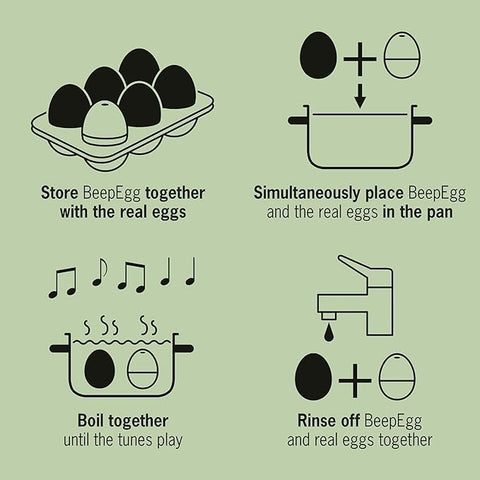 Brainstream BeepEgg: huevo flotante que avisa con canción.