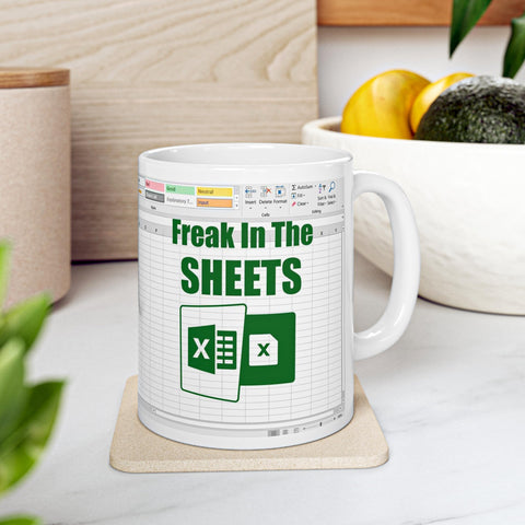 Brandmart taza regalo oficina humor contable, perfecto para pausas de café.