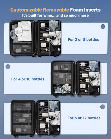 BRANTMAKER acabado mate azul, combinación practica para viajes