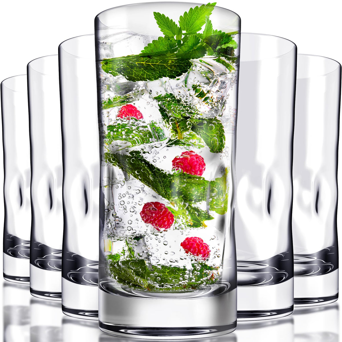 Bravario vasos de 17 oz, resistentes a caídas para exterior y piscina.