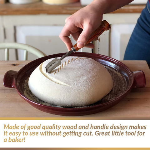 Bread Bosses diez hojas intercambiables para diferentes cortes.