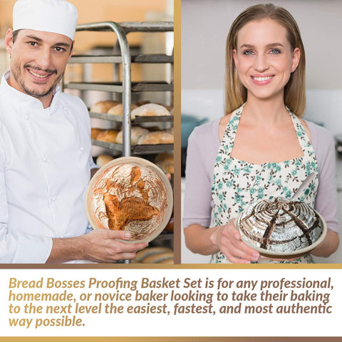 Bread Bosses banetón absorbe humedad para masa menos pegajosa.