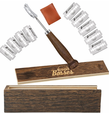 Bread Bosses Lame corte pan-preciso para un acabado profesional