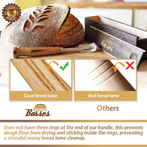 Bread Bosses lame, funda protectora para transporte seguro.