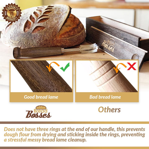 Bread Bosses Lame hojas reemplazables para uso prolongado