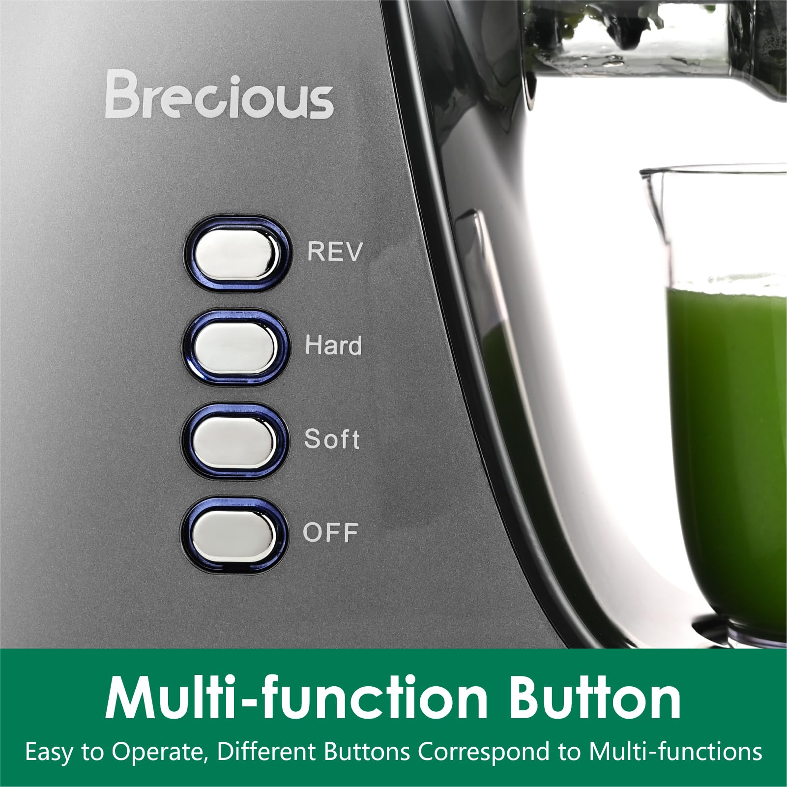 Brecious, boquilla de alimentación de 1,8 pulgadas para seguridad.