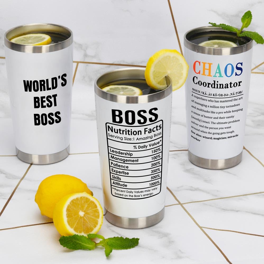 Breezy Valley Boss Mug Tumbler con limpieza fácil para ahorrar tiempo