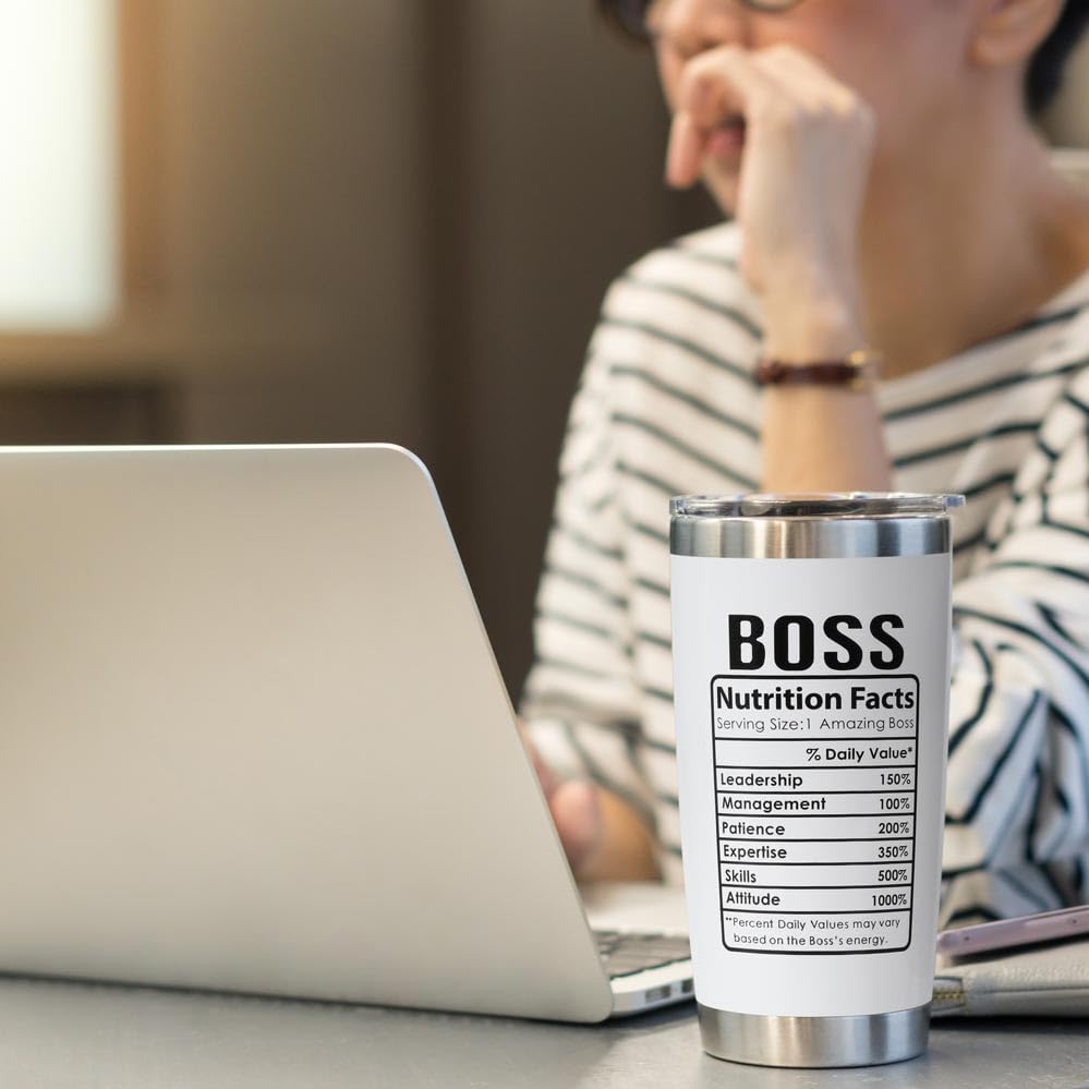 Regalo profesional Breezy Valley Boss Mug Tumbler para jefes
