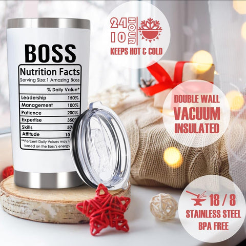 Tapa a prueba de fugas de Breezy Valley Boss Mug Tumbler para viajes seguros