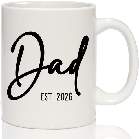 Taza Breezy Valley EST 2026 para papá, inicio del día con motivación.