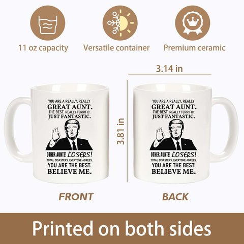 Taza Breezy Valley en cerámica duradera, apta para bebidas calientes o frías.
