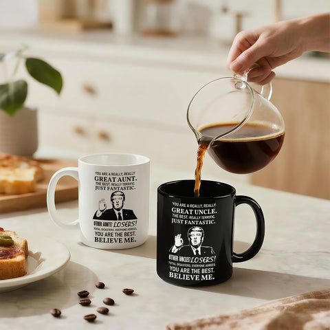 Taza Breezy Valley de diseño moderno para encajar en cocinas y despachos.