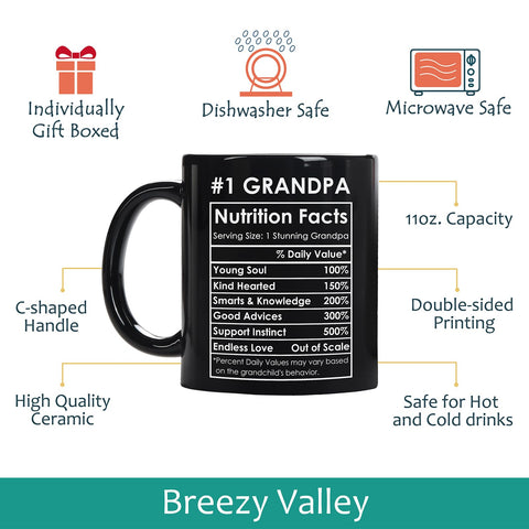 Taza Breezy Valley para abuelas, regalo de Navidad para momentos memorables