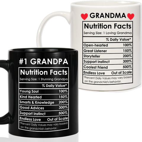 Taza Breezy Valley para abuelos sonrientes, ideal para empezar el día con café