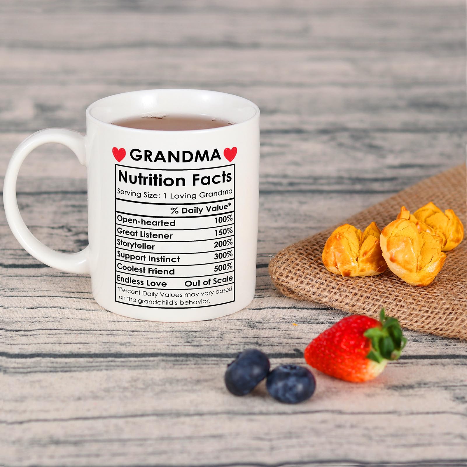 Taza Breezy Valley de cerámica duradera para uso diario