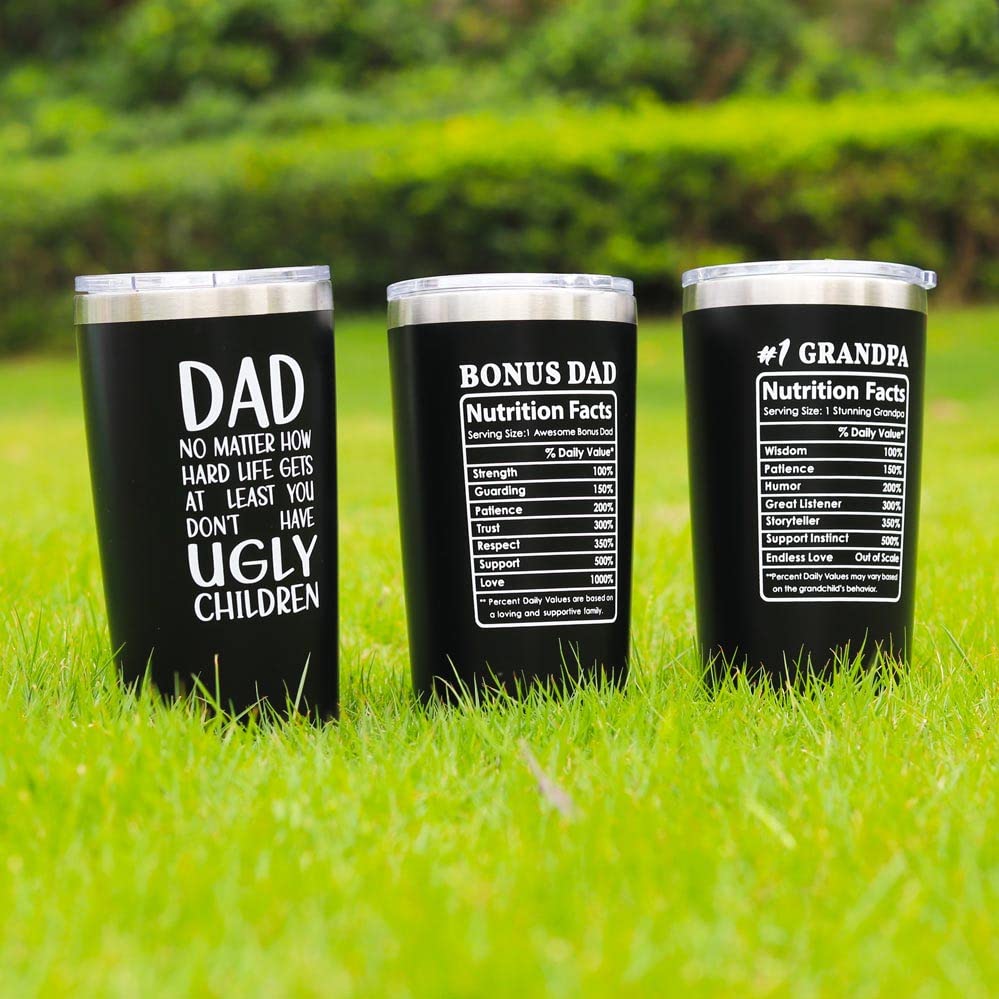 Vaso Breezy Valley para papá extra, capacidad de 20 onzas.