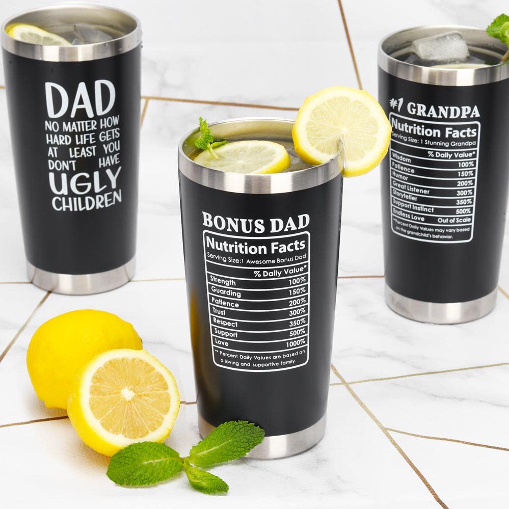 Vaso Breezy Valley para papá extra, regalo listo y elegante.
