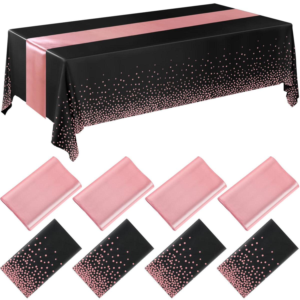 Breling mantel plástico 54x108, resistente al agua para fiestas.