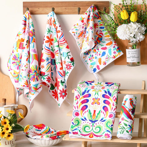 Breling toalla multifuncional Dia de los Muertos para picnic y baño.