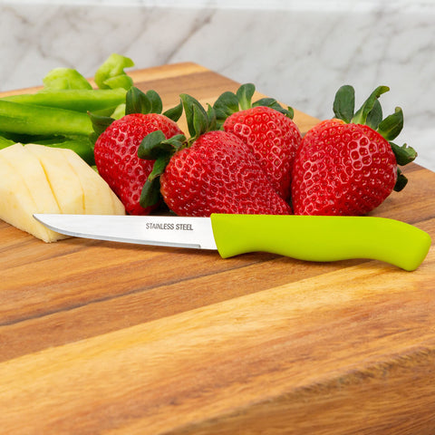 Corte Brenium de frutas y verduras preciso, hoja de 3 pulgadas para trabajos delicados.