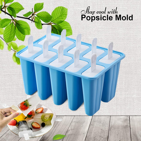 BRENSTEN moldes para paletas: reutilizables y aptos para lavavajillas.