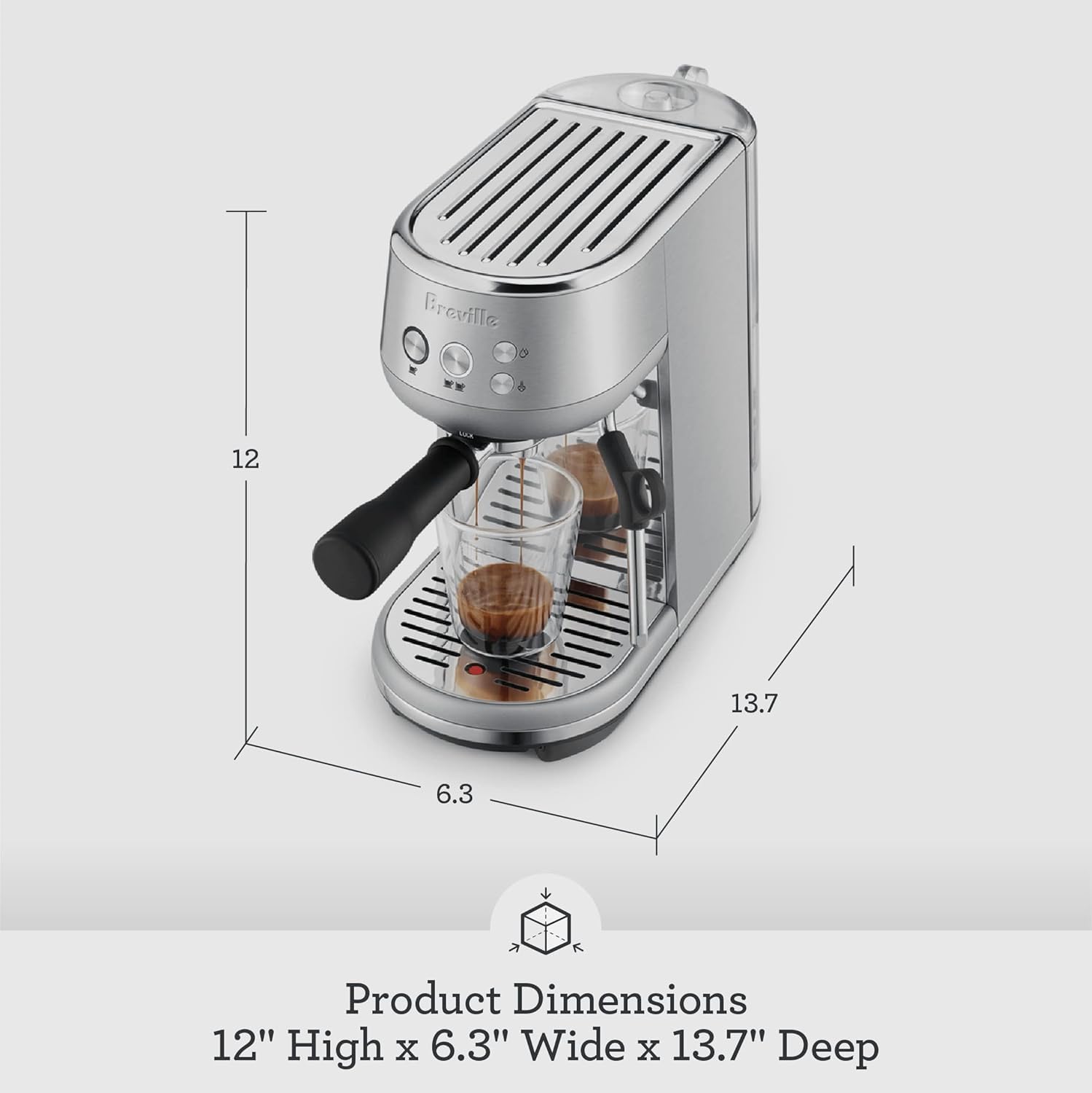 Breville Bambino calentamiento rápido con thermojet para café inmediato