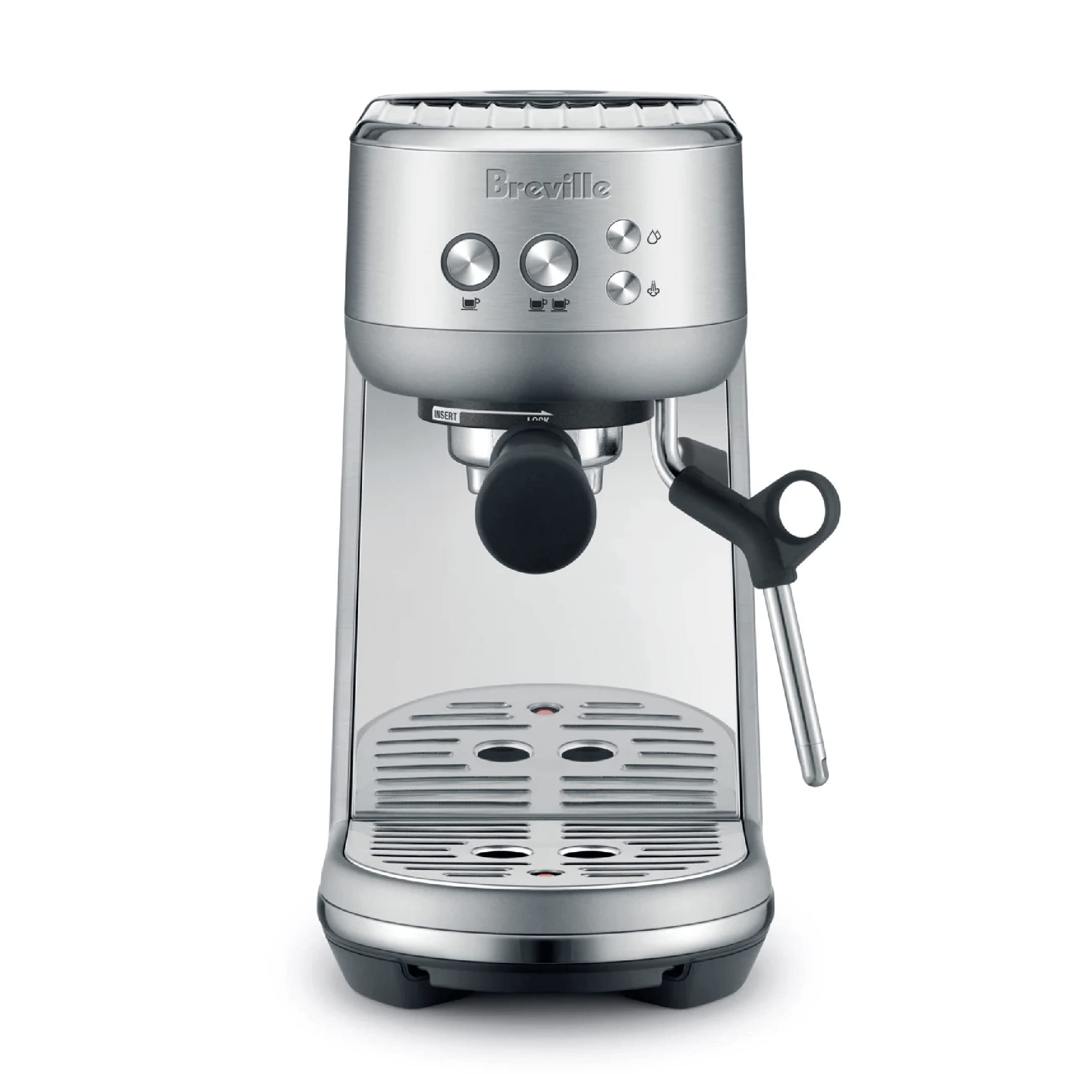 Breville Bambino con portafiltro de 54 mm para extracción consistente