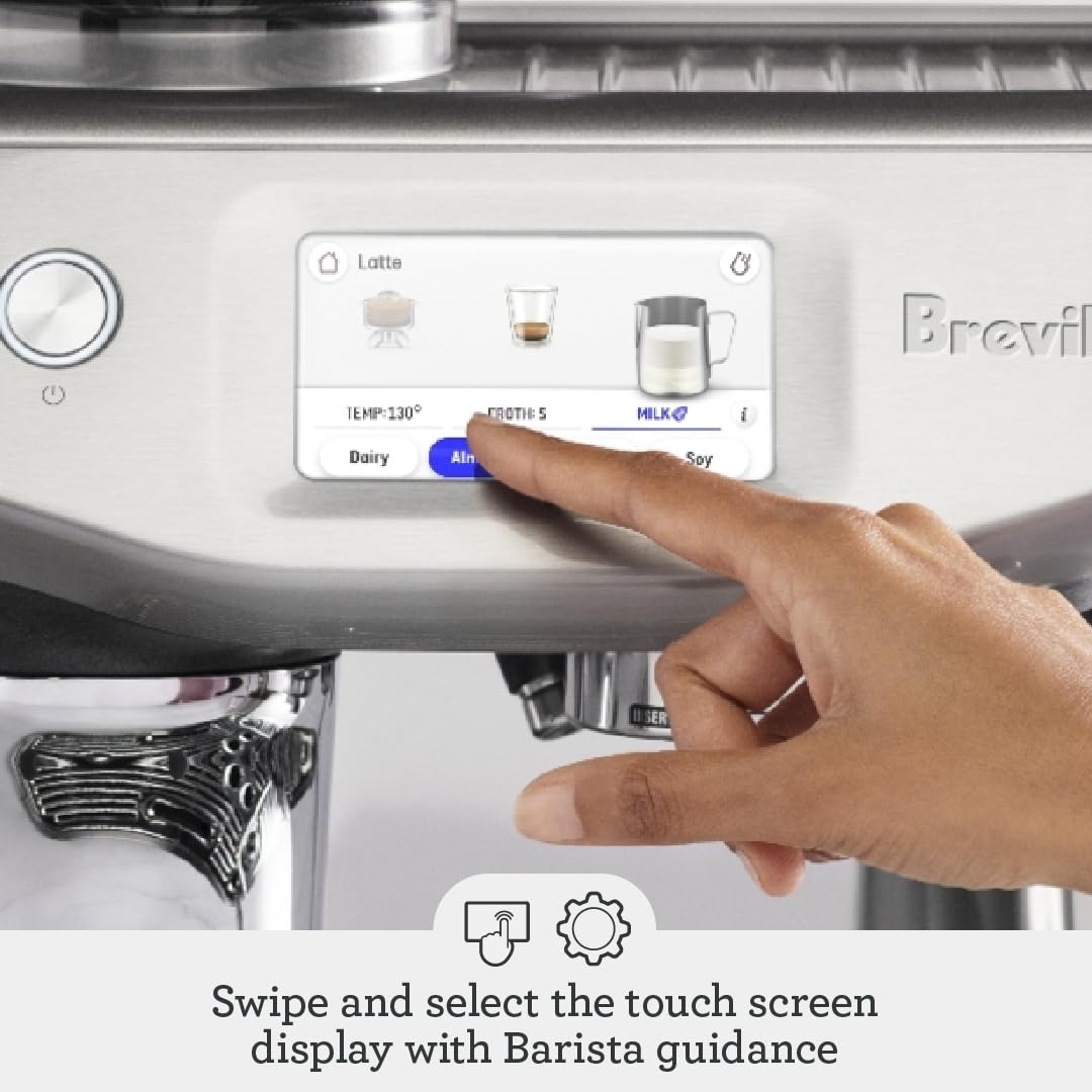 Breville Barista Touch Impress: Auto MilQ para ajustes automáticos de leche
