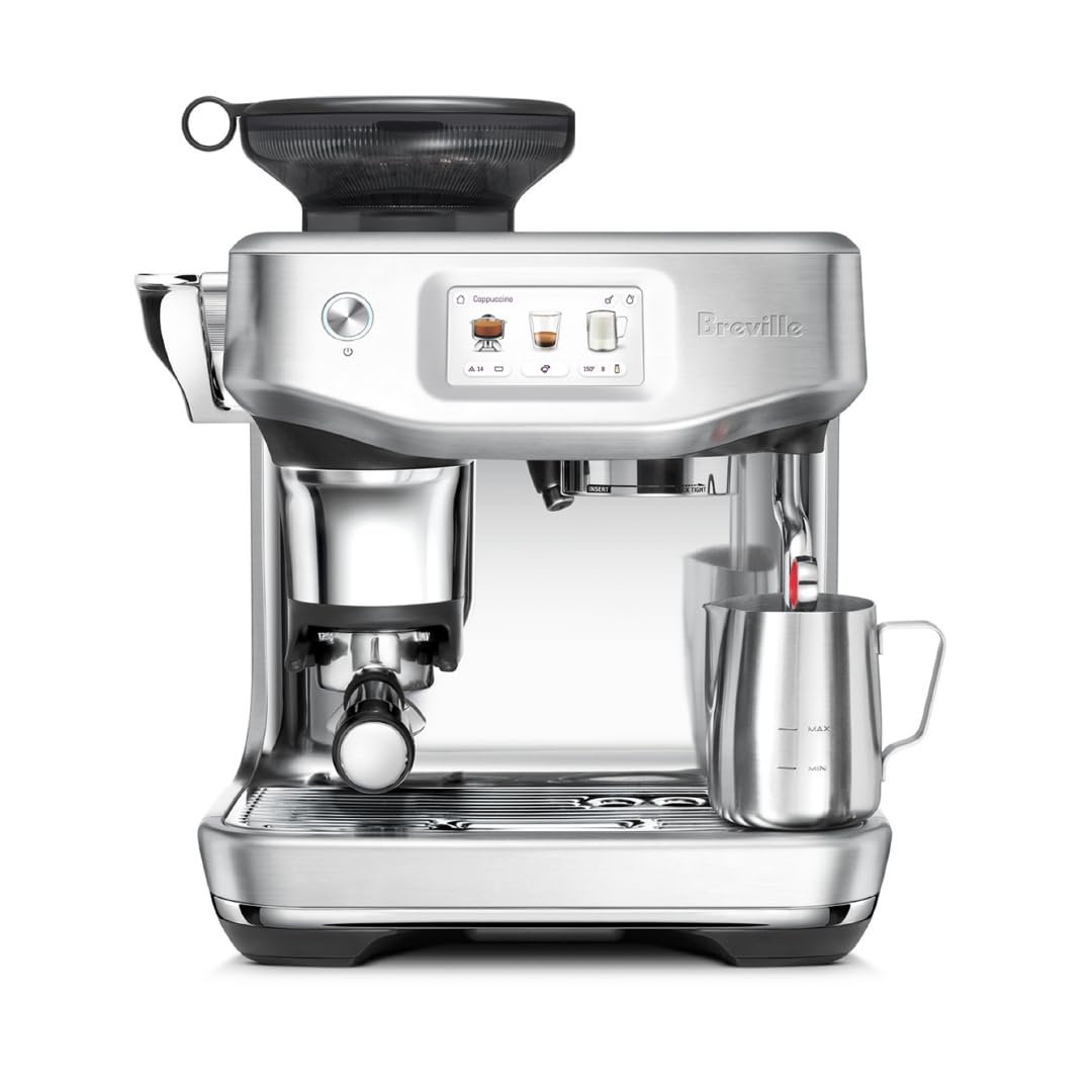 Breville Barista Touch Impress: cafetera en acero inoxidable para espresso rápido