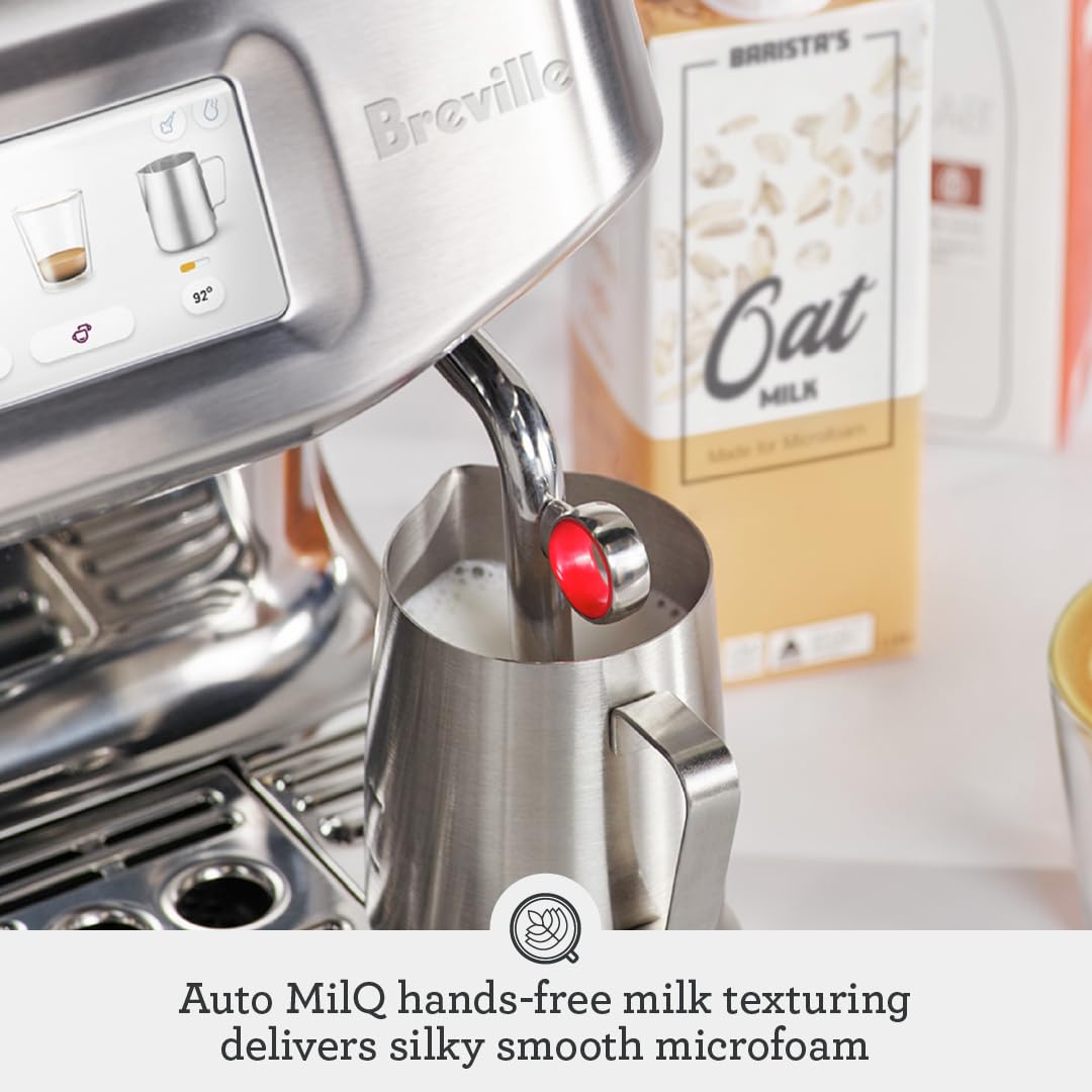 Breville Barista Touch Impress: molinillo conico de precisión para molienda fresca