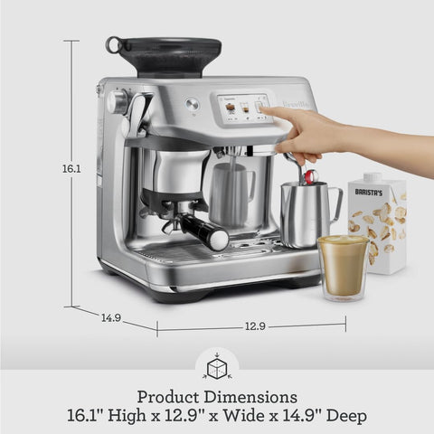 Sistema ThermoJet de Breville Barista Touch Impress alcanza temperatura rápida