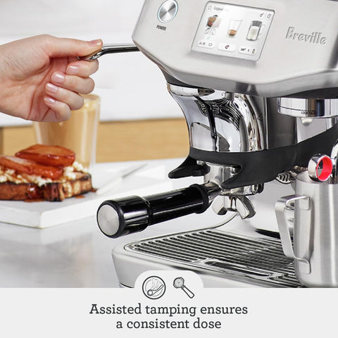 Breville Barista Touch Impress: tamper asistido para dosis consistente
