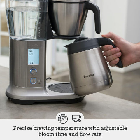 Modo Copa de Oro del Breville BDC450BSS para una taza equilibrada y aromática.