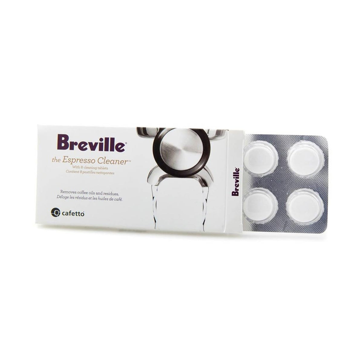 Tabletas Breville BEC250 para expreso, limpieza de aceites y residuos