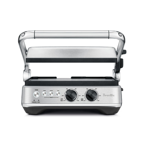 Breville BGR700BSS sear y prensa para sándwiches dorados y jugosos