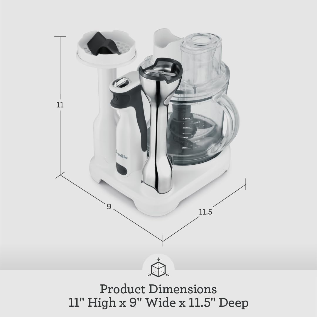 Breville BSB530XL almacenamiento compacto para organizar accesorios