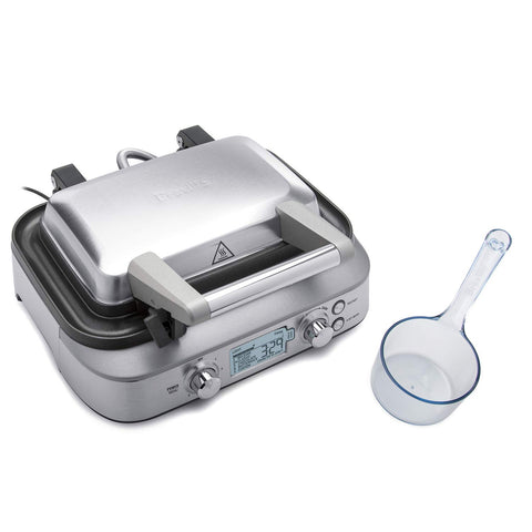Breville Gofrera Inteligente Pro, superficie antiadherente libre de PFOA para masas perfectas.