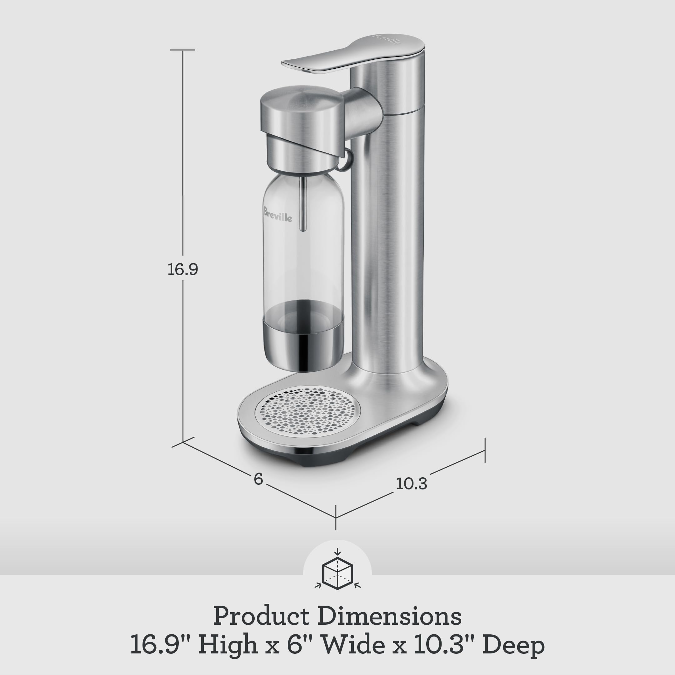 Compatible con cartuchos CO2 de 60L para gasificación casera.