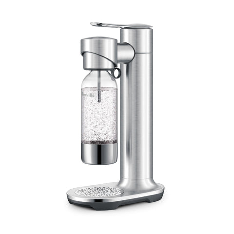 Breville InFizz Aqua, exterior de acero cepillado para cocina elegante.