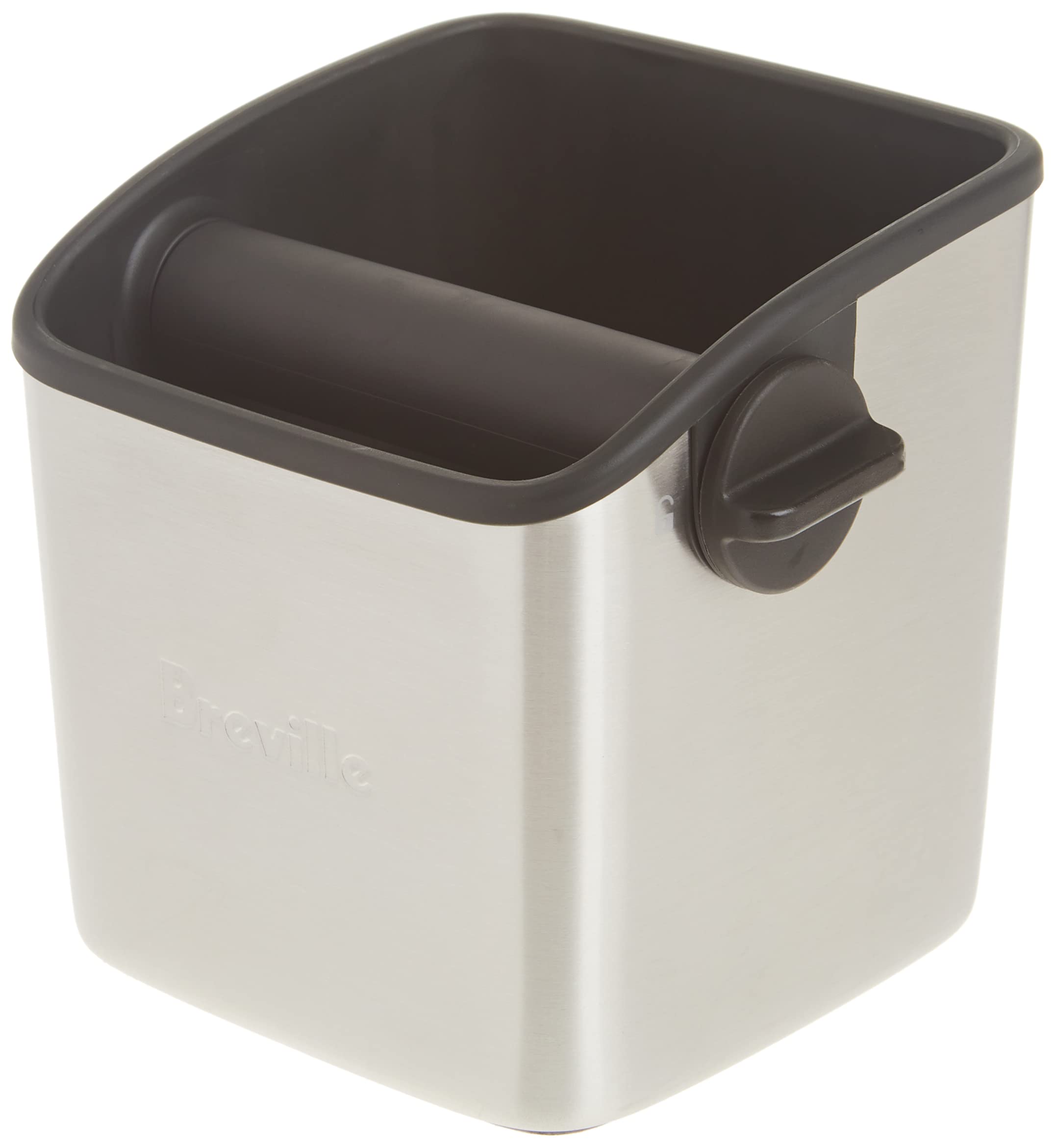 Breville Knock Box Mini BES001XL con barra de descarte para desechar el puck con facilidad.