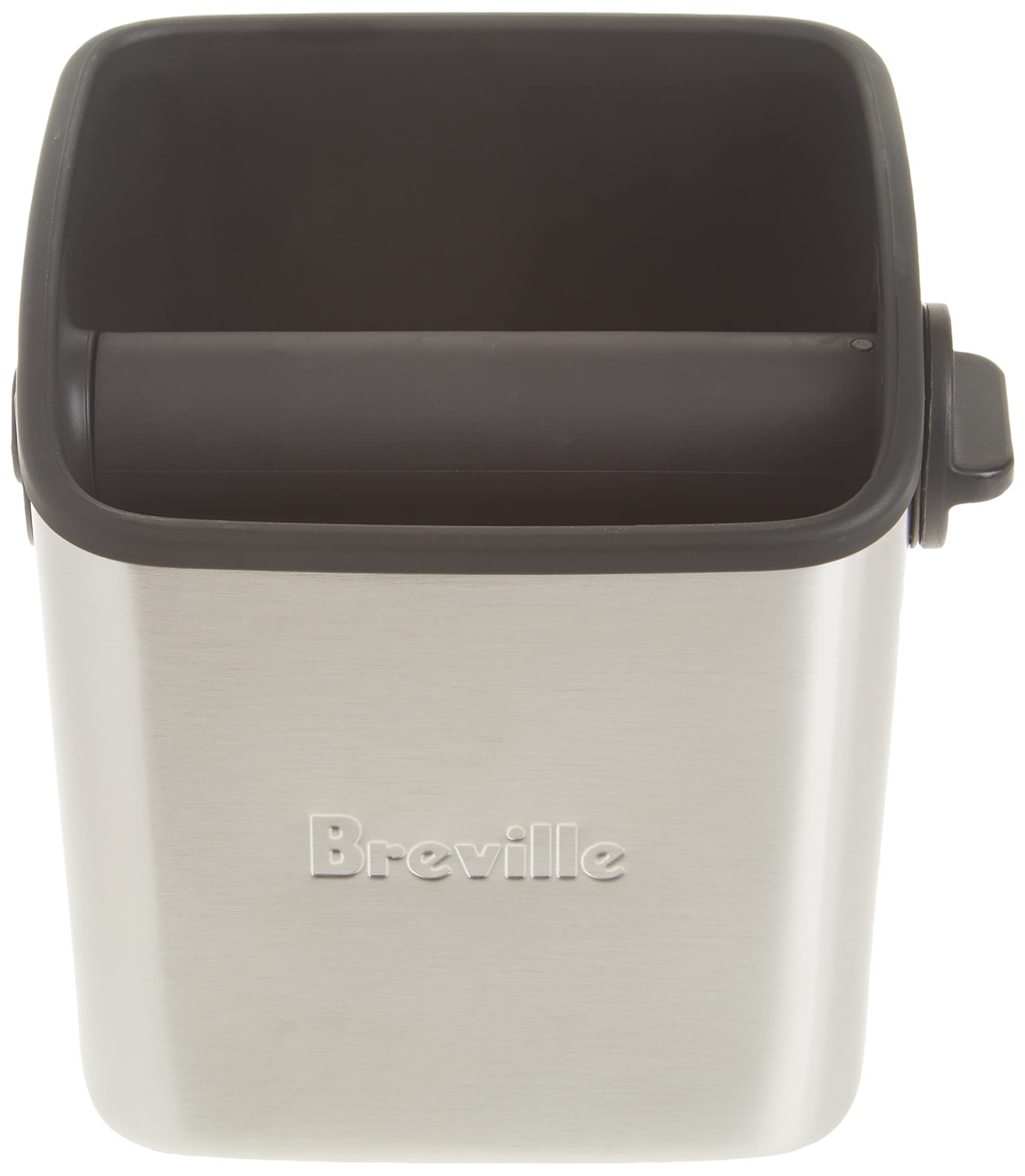 Breville Knock Box Mini BES001XL base-antideslizante mantiene estable durante la limpieza.
