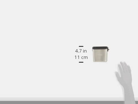 Breville Knock Box Mini BES001XL agarre-antideslizante ofrece mayor estabilidad.