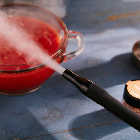 Breville Smoking Gun tiene cámara desmontable para carga y limpieza sencilla.