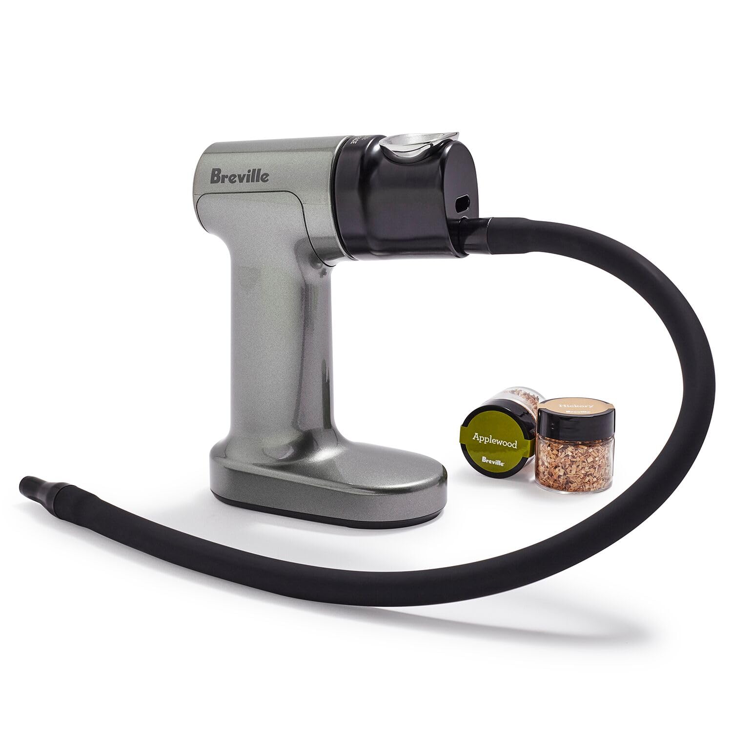 Breville Smoking Gun ofrece un diseño compacto para uso discreto en casa.