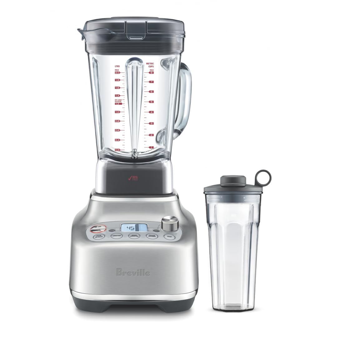 Breville Super Q frente a la cocina, diseño profesional para casa.