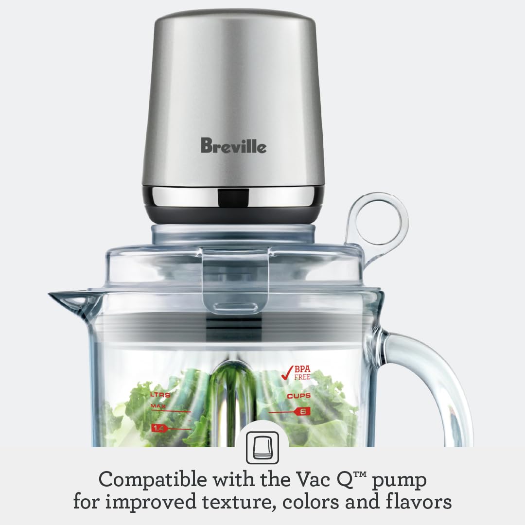 Breville Super Q programas de un toque para batidos.